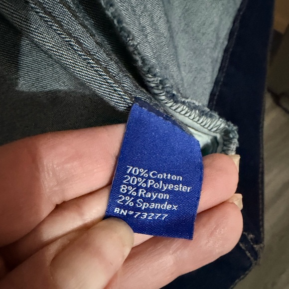 Apt. 9 Dark Blue Women’s Jean Jacket - Picture 6 of 8